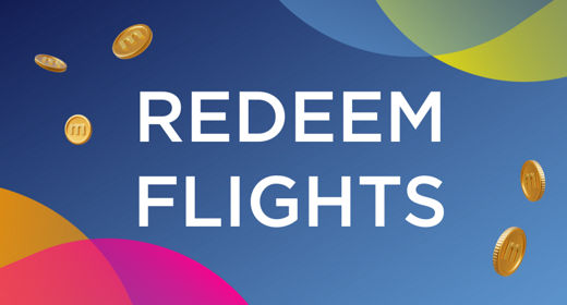 Redeem domestic and international flights