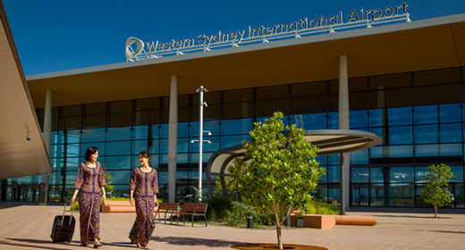 シンガポール航空、西シドニー国際空港に就航