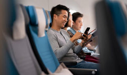 Unlimited complimentary in-flight Wi-Fi