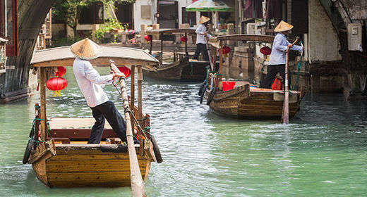 Shanghai canoes
