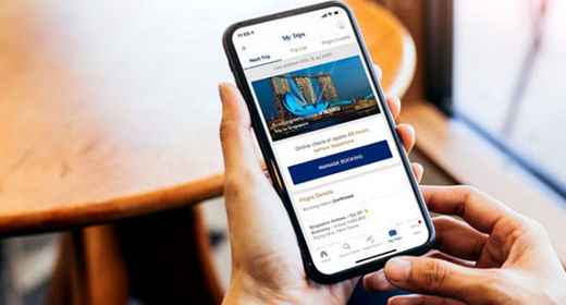 Singapore Air Mobile App