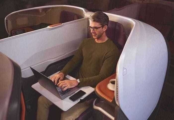 New A380 Business Class Seat - eX3