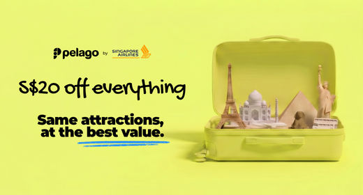 SGD 20 off your next adventure. Free roaming data too. 