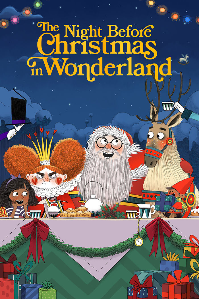 The Night Before Christmas In Wonderland