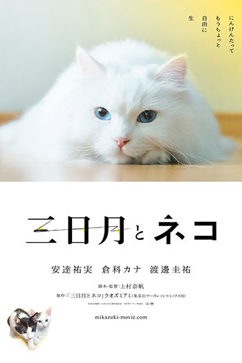 The Crescent Moon with Cats