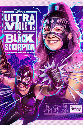 Ultra Violet & Black Scorpion