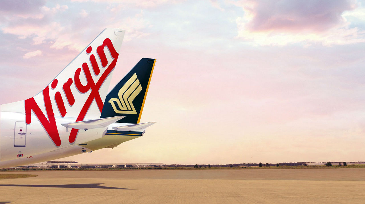 Singapore Airlines und Virgin Australia Zusammenarbeit